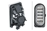 PHARE DROITE OEM-HELLA AV DR H7 + LED, MANUEL VOLV